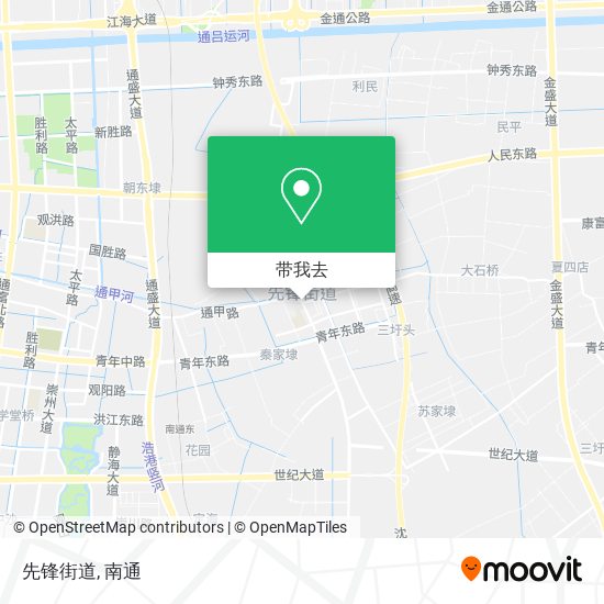 先锋街道地图