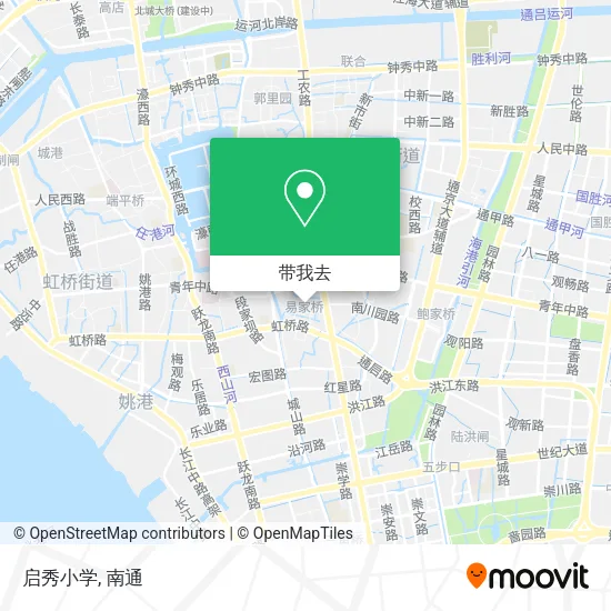 启秀小学地图