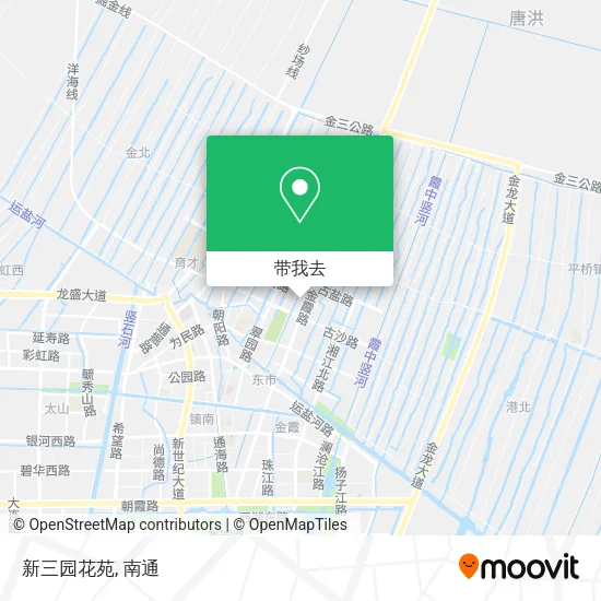 新三园花苑地图