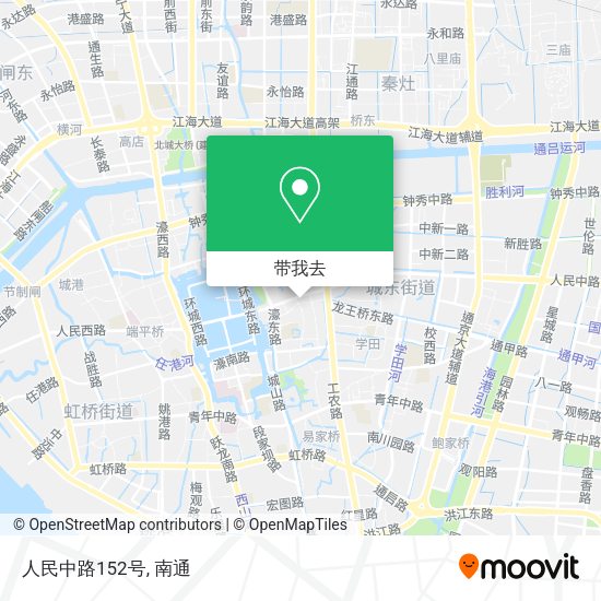 人民中路152号地图
