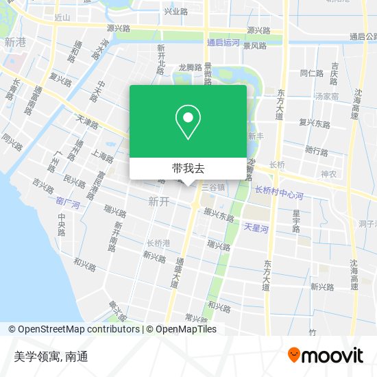 美学领寓地图