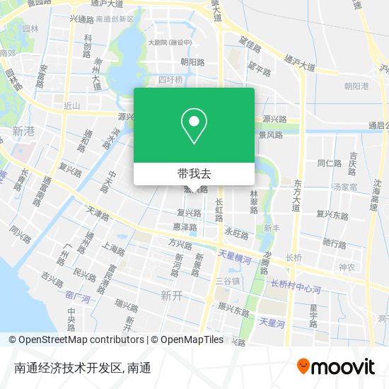 南通经济技术开发区地图