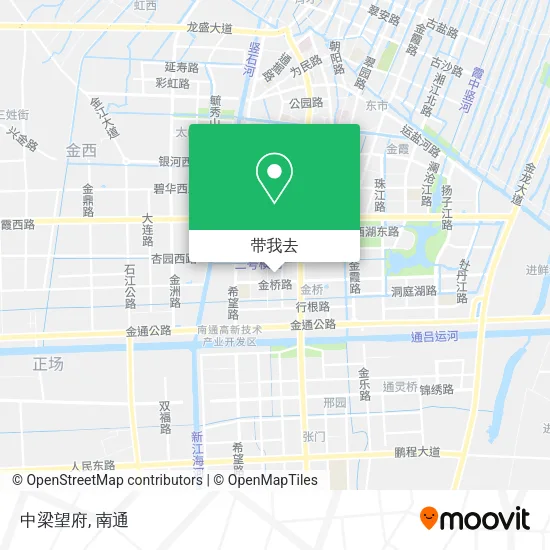 中梁望府地图
