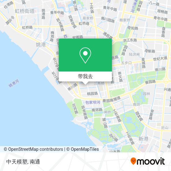 中天模塑地图