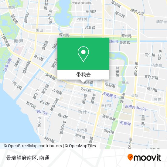 景瑞望府南区地图