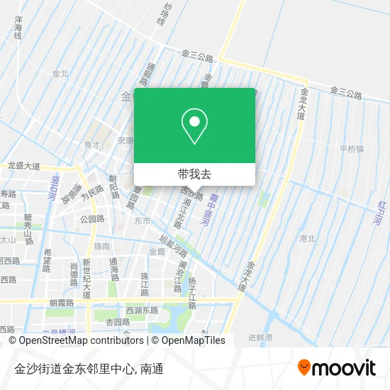 金沙街道金东邻里中心地图