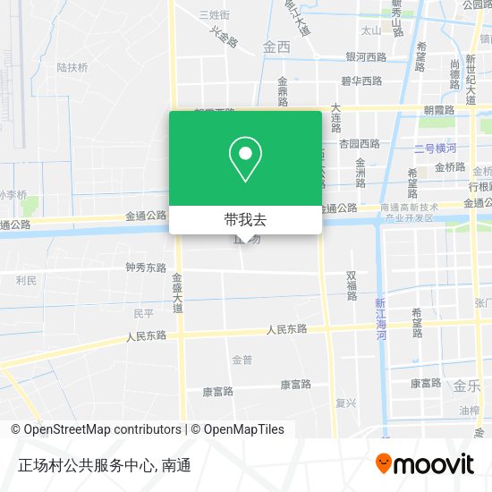 正场村公共服务中心地图