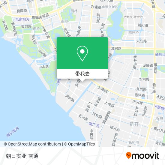 朝日实业地图