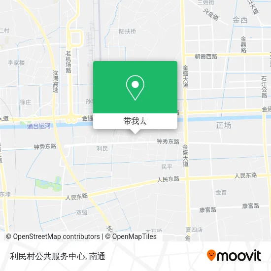 利民村公共服务中心地图