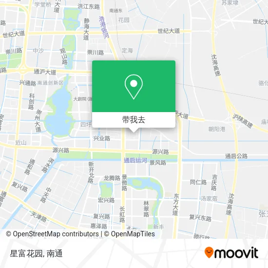 星富花园地图