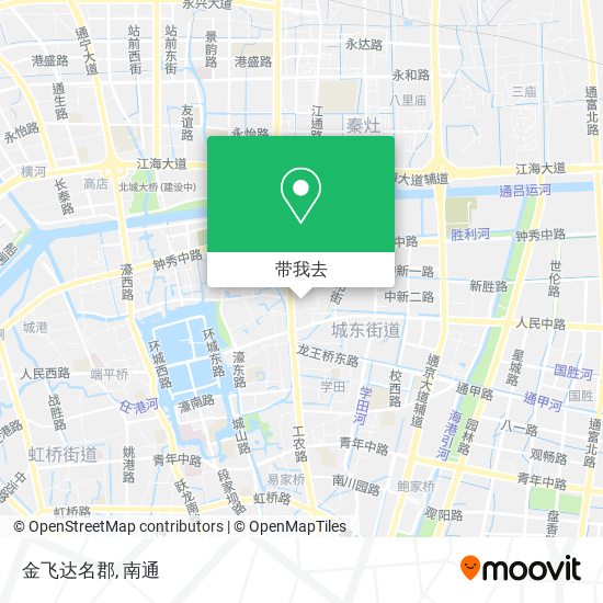 金飞达名郡地图