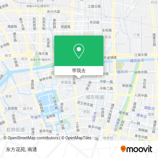 东方花苑地图