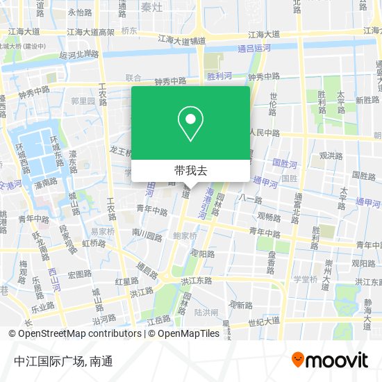 中江国际广场地图