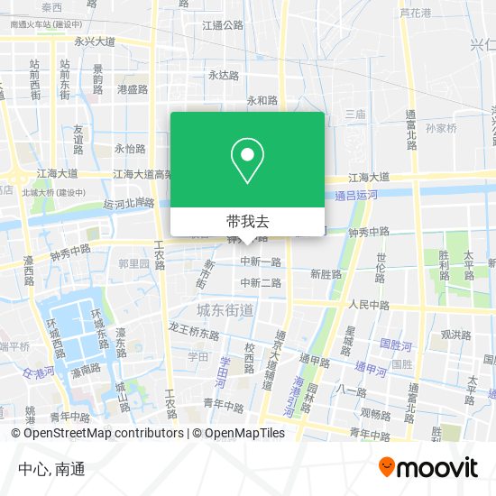 中心地图