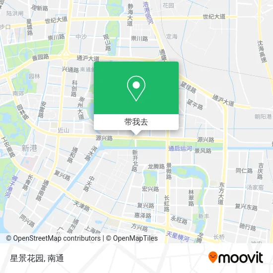 星景花园地图