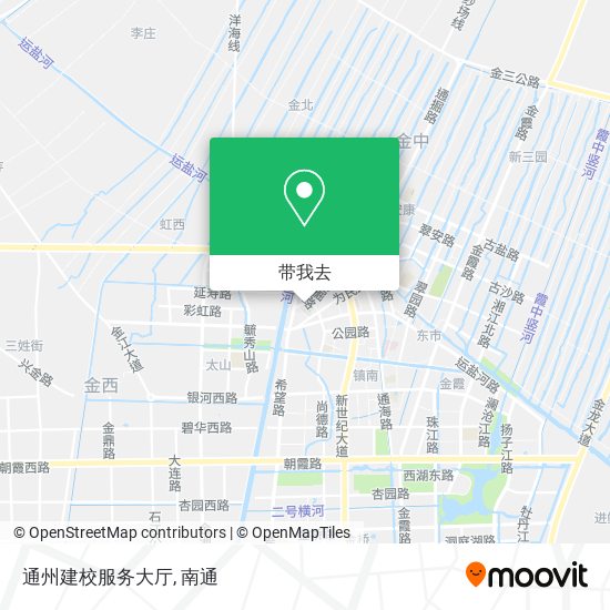 通州建校服务大厅地图