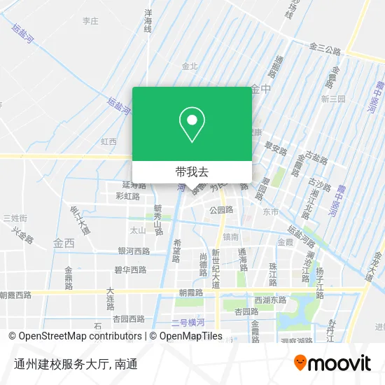 通州建校服务大厅地图