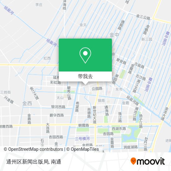 通州区新闻出版局地图