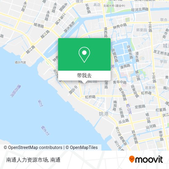 南通人力资源市场地图