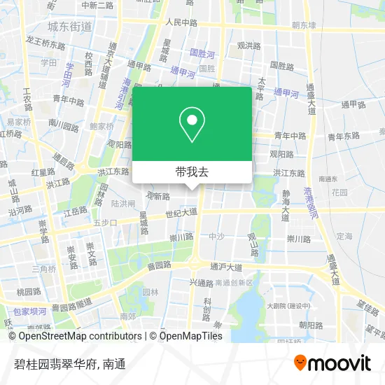 碧桂园翡翠华府地图
