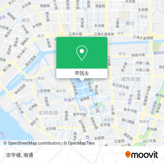 崇学楼地图
