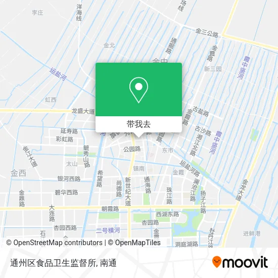 通州区食品卫生监督所地图