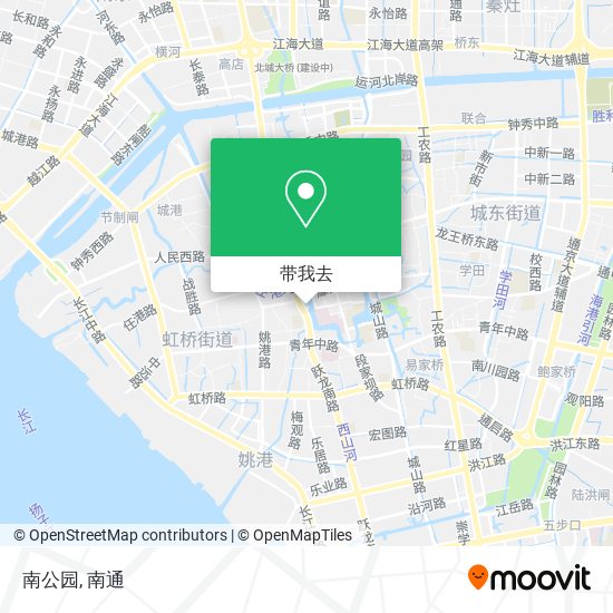 南公园地图