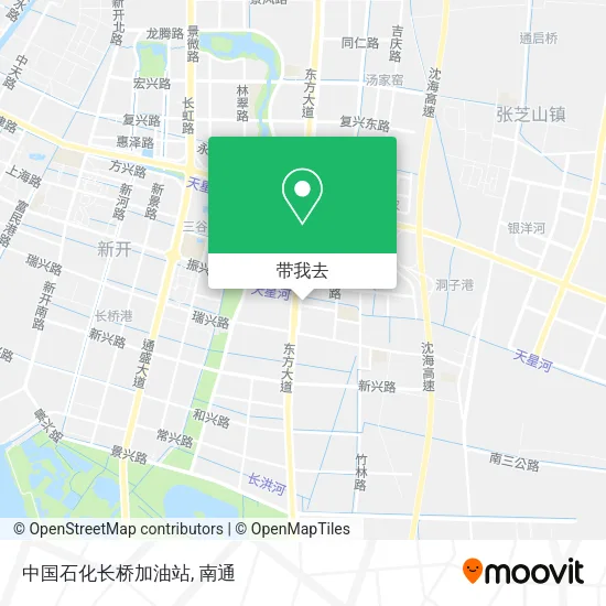 中国石化长桥加油站地图
