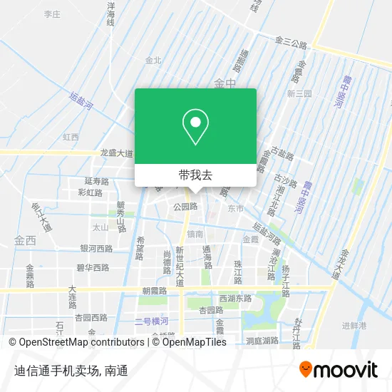 迪信通手机卖场地图