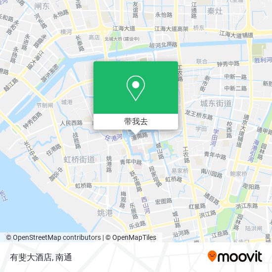 有斐大酒店地图