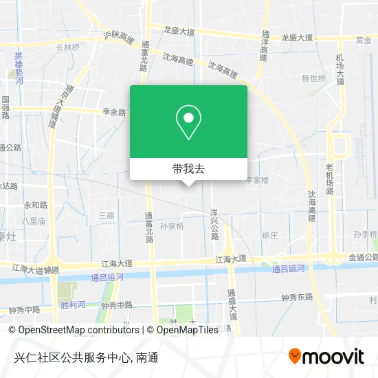 兴仁社区公共服务中心地图