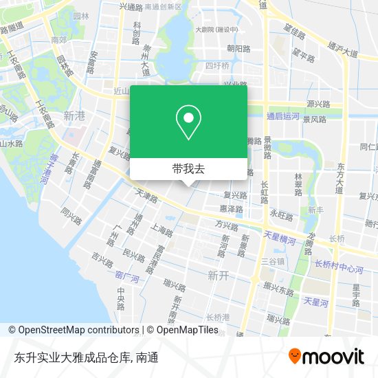 东升实业大雅成品仓库地图