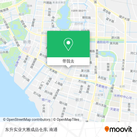 东升实业大雅成品仓库地图