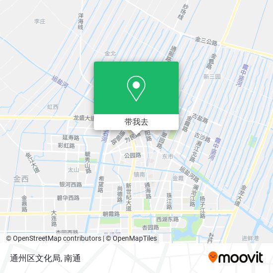 通州区文化局地图