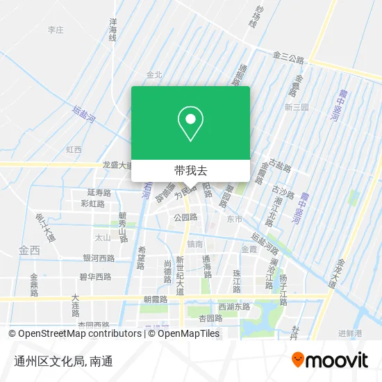 通州区文化局地图