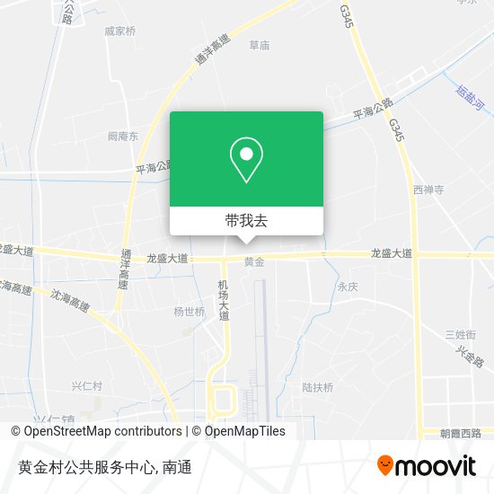 黄金村公共服务中心地图