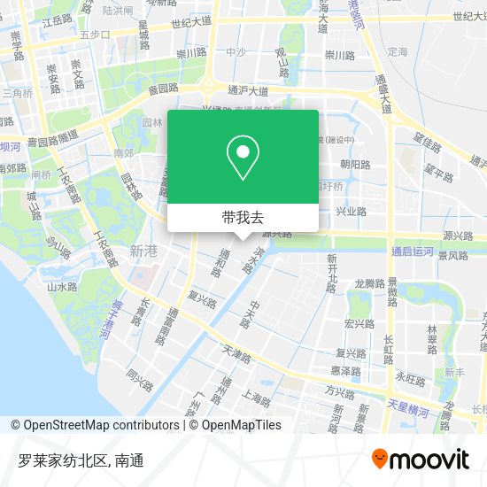 罗莱家纺北区地图