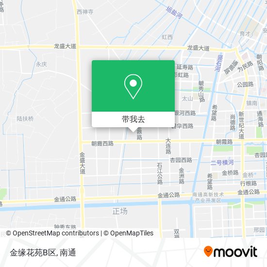 金缘花苑B区地图