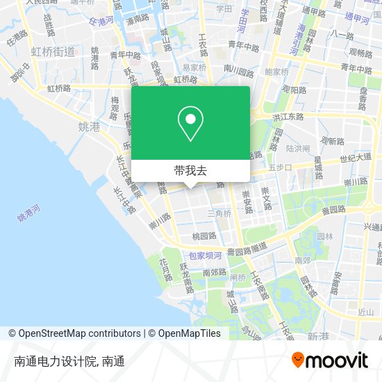 南通电力设计院地图