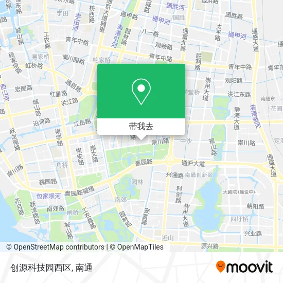 创源科技园西区地图