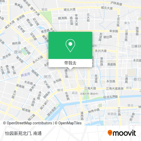 怡园新苑北门地图