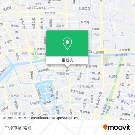 中原市场地图