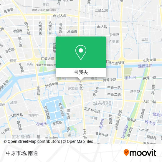 中原市场地图
