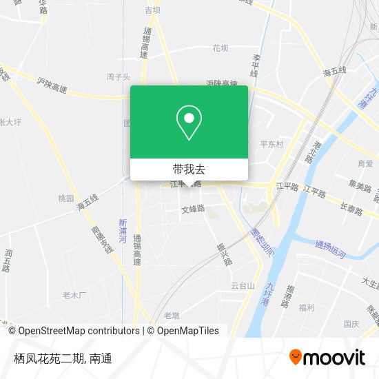 栖凤花苑二期地图