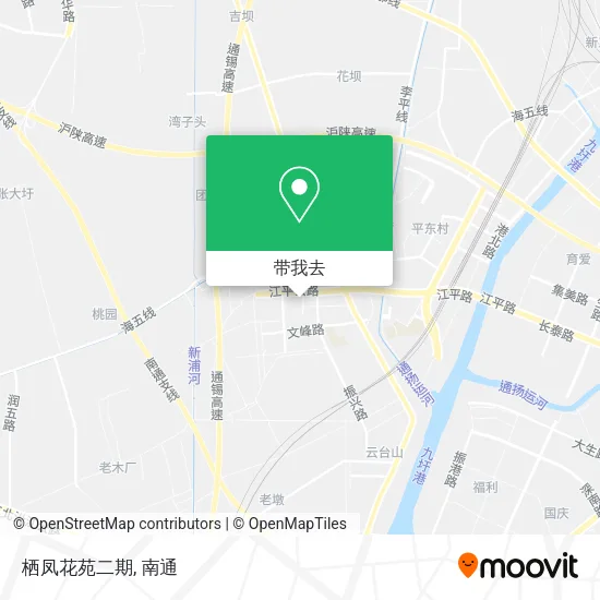 栖凤花苑二期地图