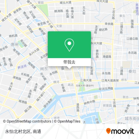 永怡北村北区地图