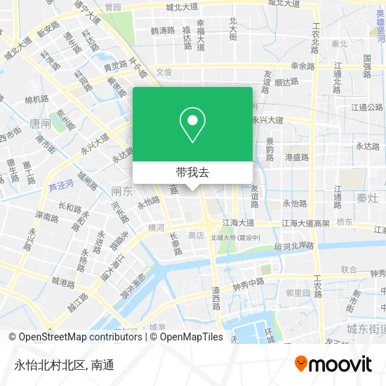 永怡北村北区地图