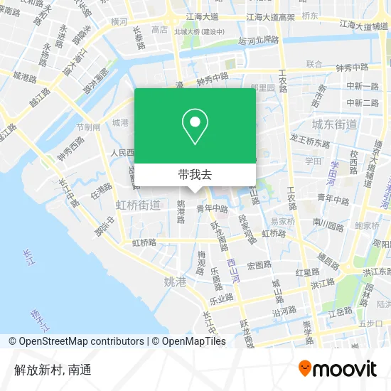 解放新村地图
