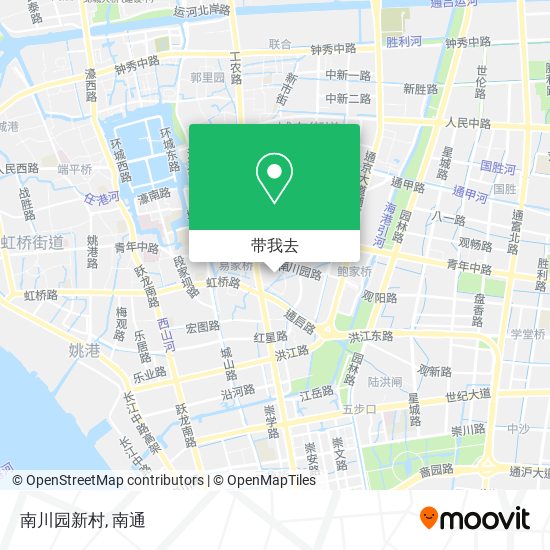 南川园新村地图