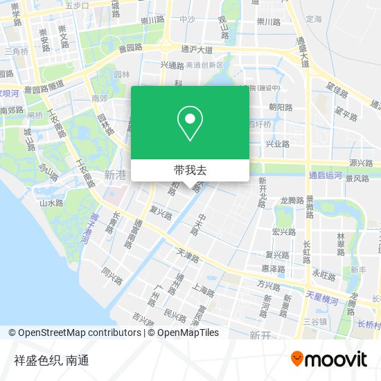祥盛色织地图